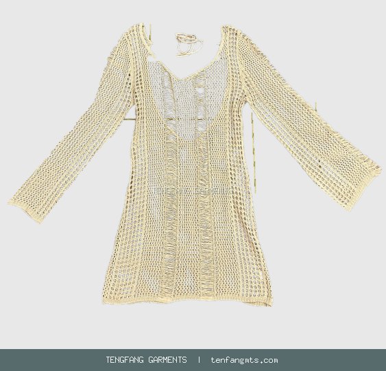 Crochet tunic cover-up