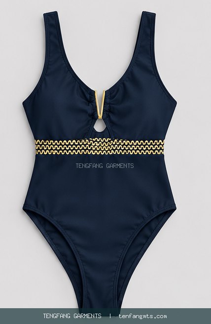 One-piece swimwear production reference by Tengfang garments